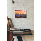 Epic Art "Sunrise on the Ranch" by Darren White, Acrylic Glass Wall Art,12x16