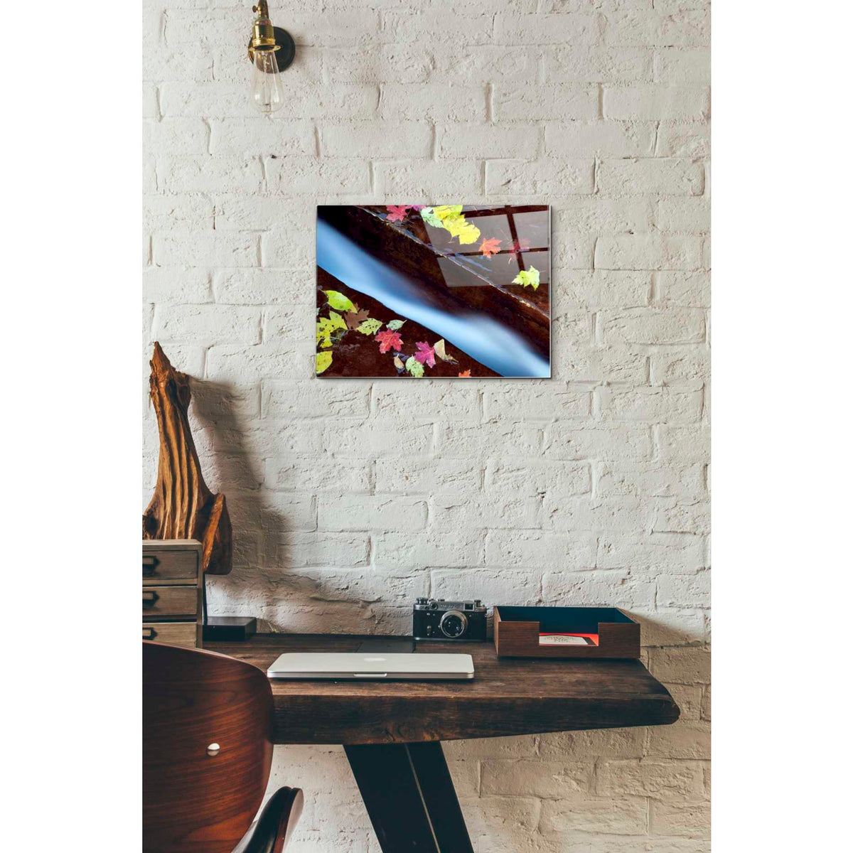 Epic Art 'A Cut in the Terrace,' Acrylic Glass Wall Art,12x16