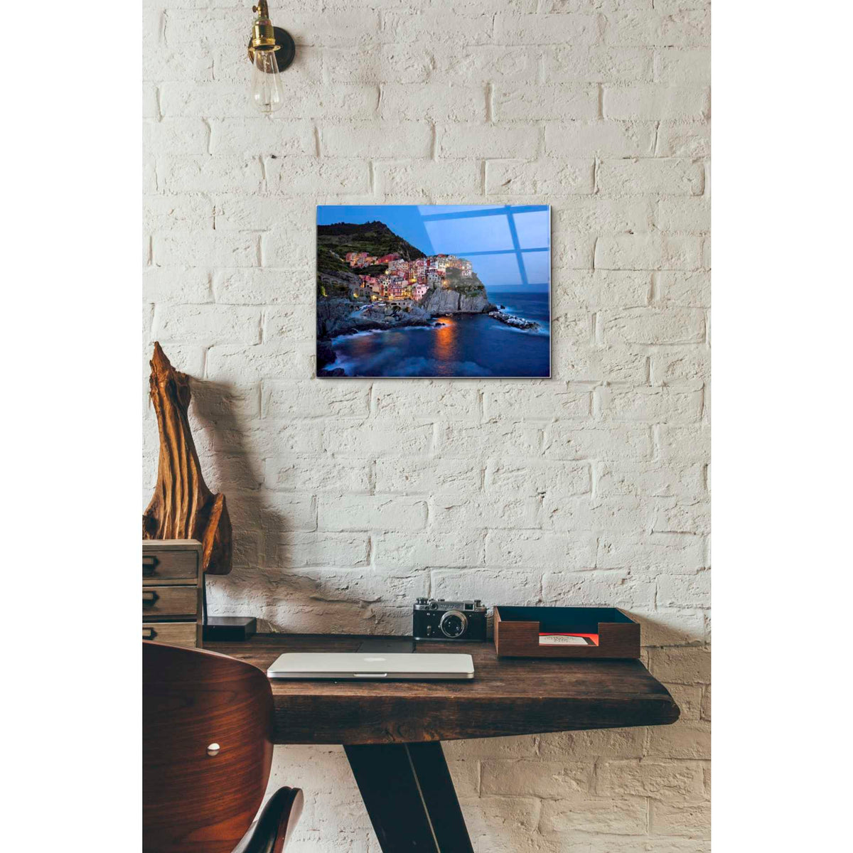 Epic Art 'Riviera,' Acrylic Glass Wall Art,12x16