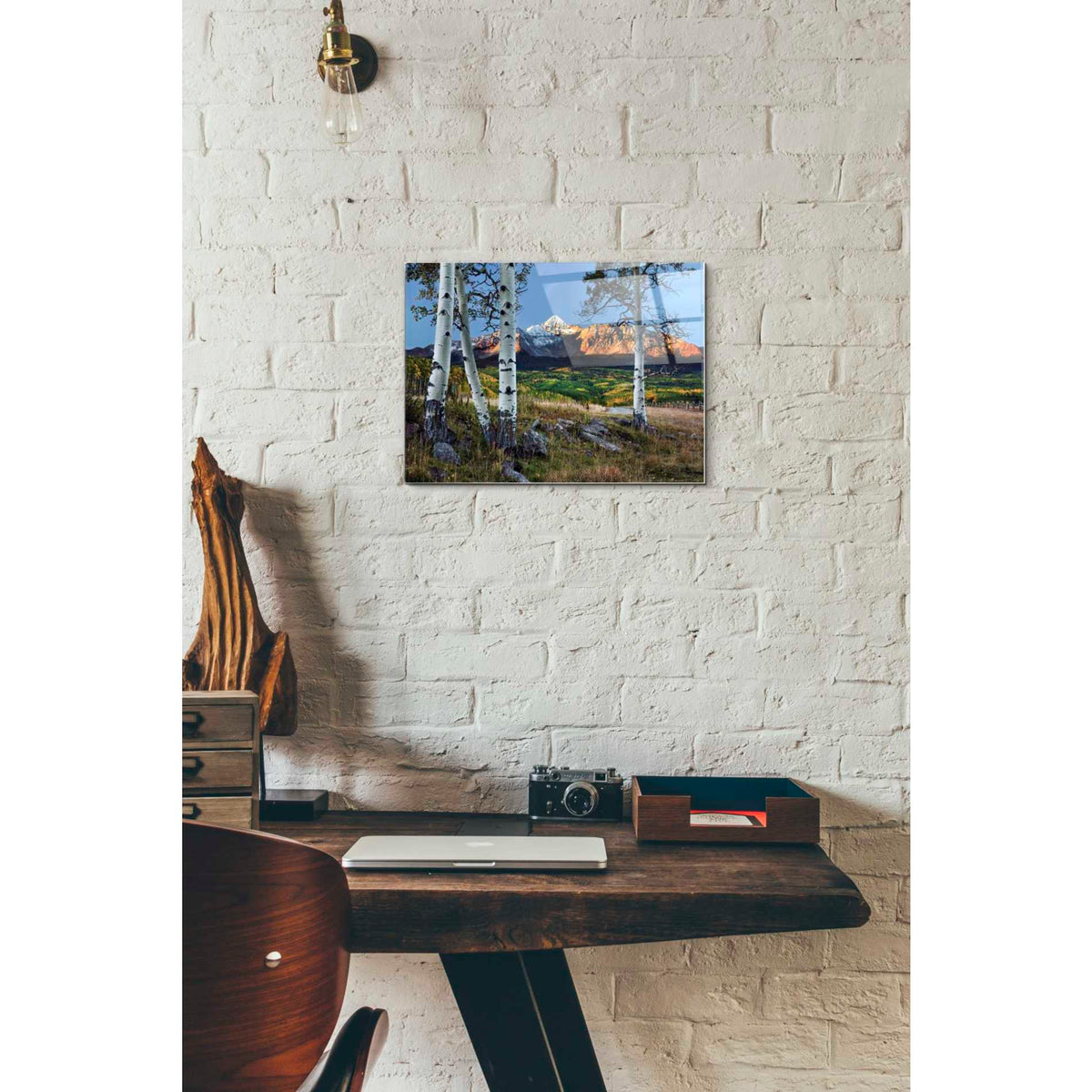Epic Art 'Wilson Peak,' Acrylic Glass Wall Art,12x16
