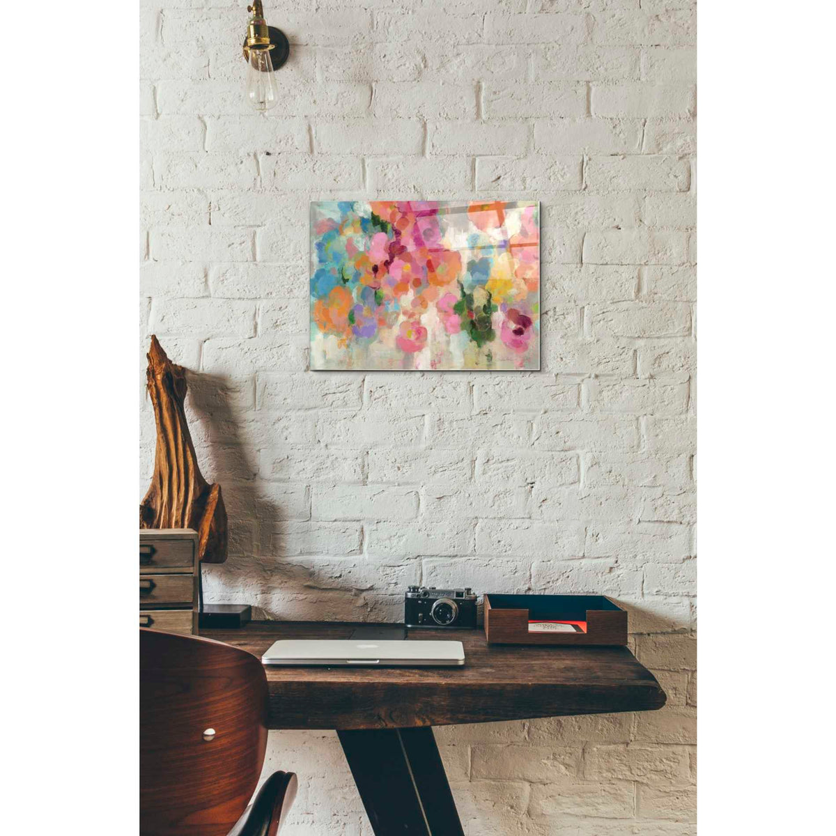 Epic Art 'Colorful Garden I' by Silvia Vassileva, Acrylic Glass Wall Art,12x16