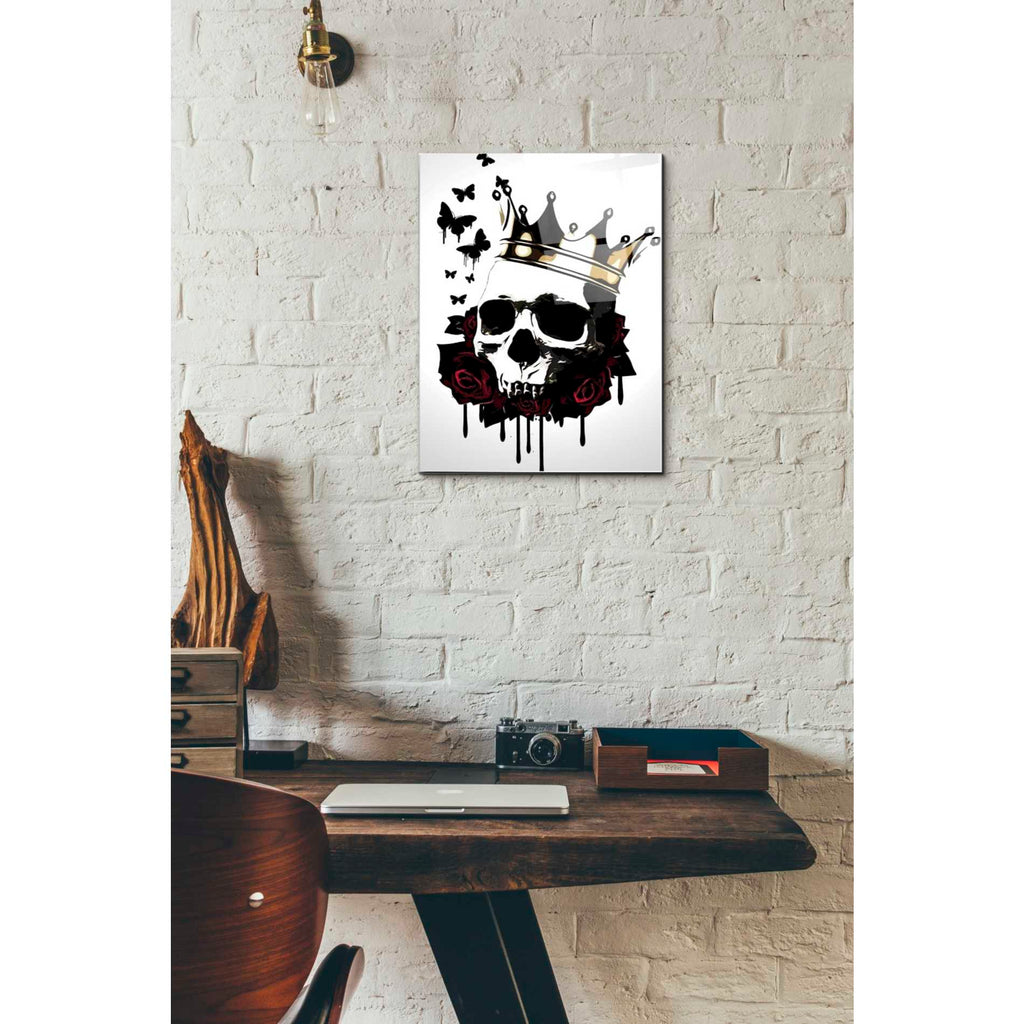 Epic Art 'El Rey De La Muerte' by Nicklas Gustaffson, Acrylic Glass Wall Art,12x16
