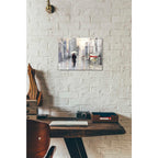 Epic Art 'Spring Rain New York' by Julia Purinton, Acrylic Glass Wall Art,12x16