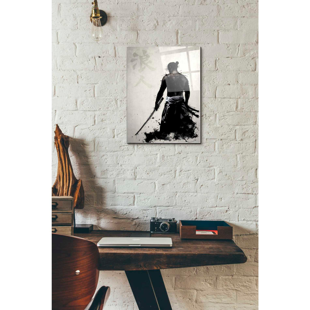 Epic Art 'Ronin' by Nicklas Gustafsson, Acrylic Glass Wall Art,12x16