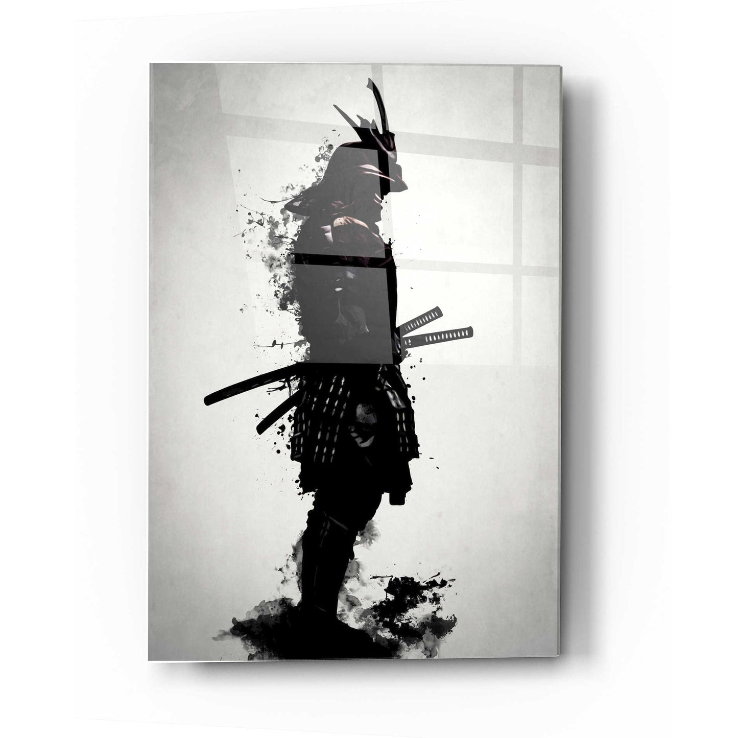 Epic Art 'Armored Samurai' by Nicklas Gustafsson, Acrylic Glass Wall Art,12x16