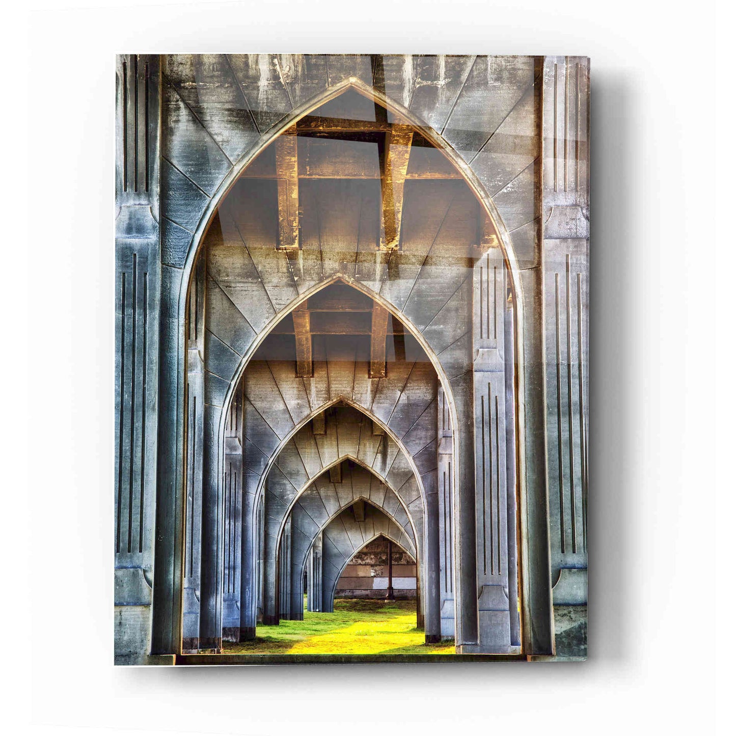Epic Art "Arches" by Darren White, Acrylic Glass Wall Art,16x24