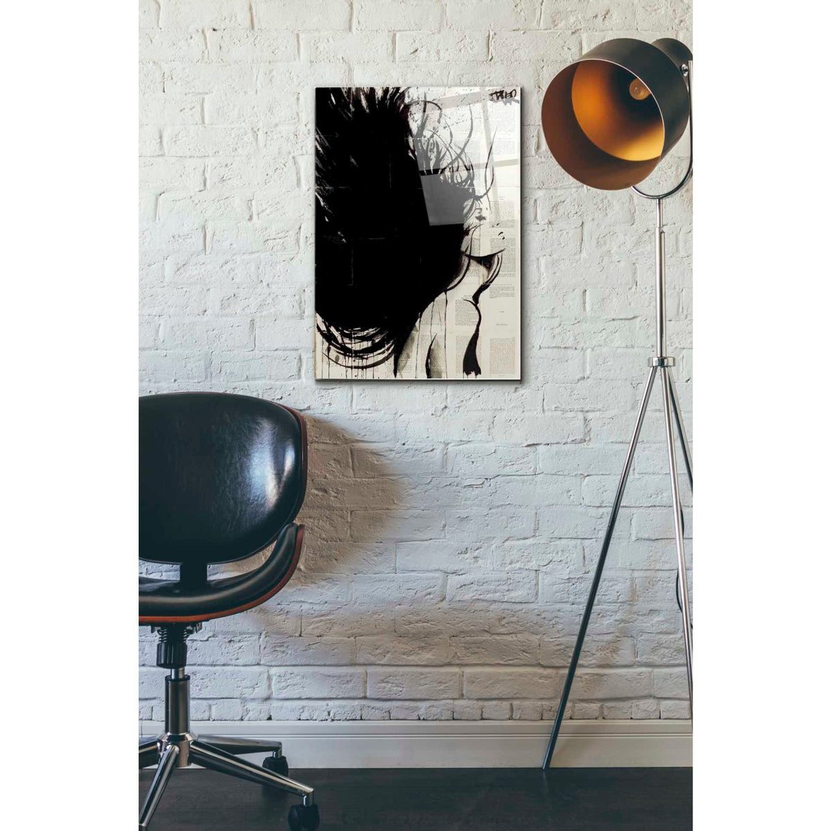 Epic Art 'The New Minstrel' by Loui Jover, Acrylic Glass Wall Art,16x24