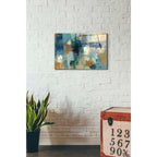 Epic Art 'Jasper Lagoon' by Silvia Vassileva, Acrylic Glass Wall Art,16x24