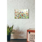 Epic Art 'Springtime Meadow Flowers' by Silvia Vassileva, Acrylic Glass Wall Art,16x24
