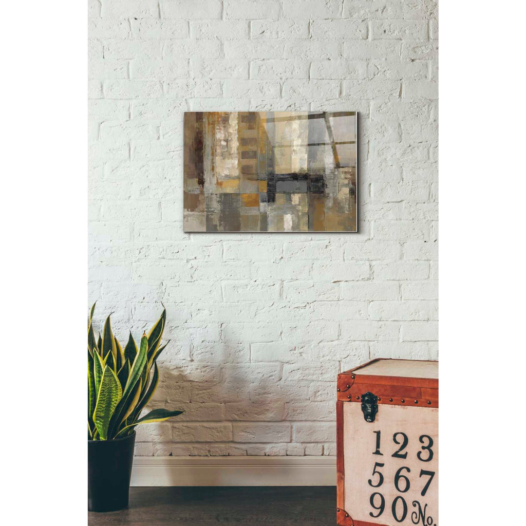 Epic Art 'One Way Street' by Silvia Vassileva, Acrylic Glass Wall Art,16x24
