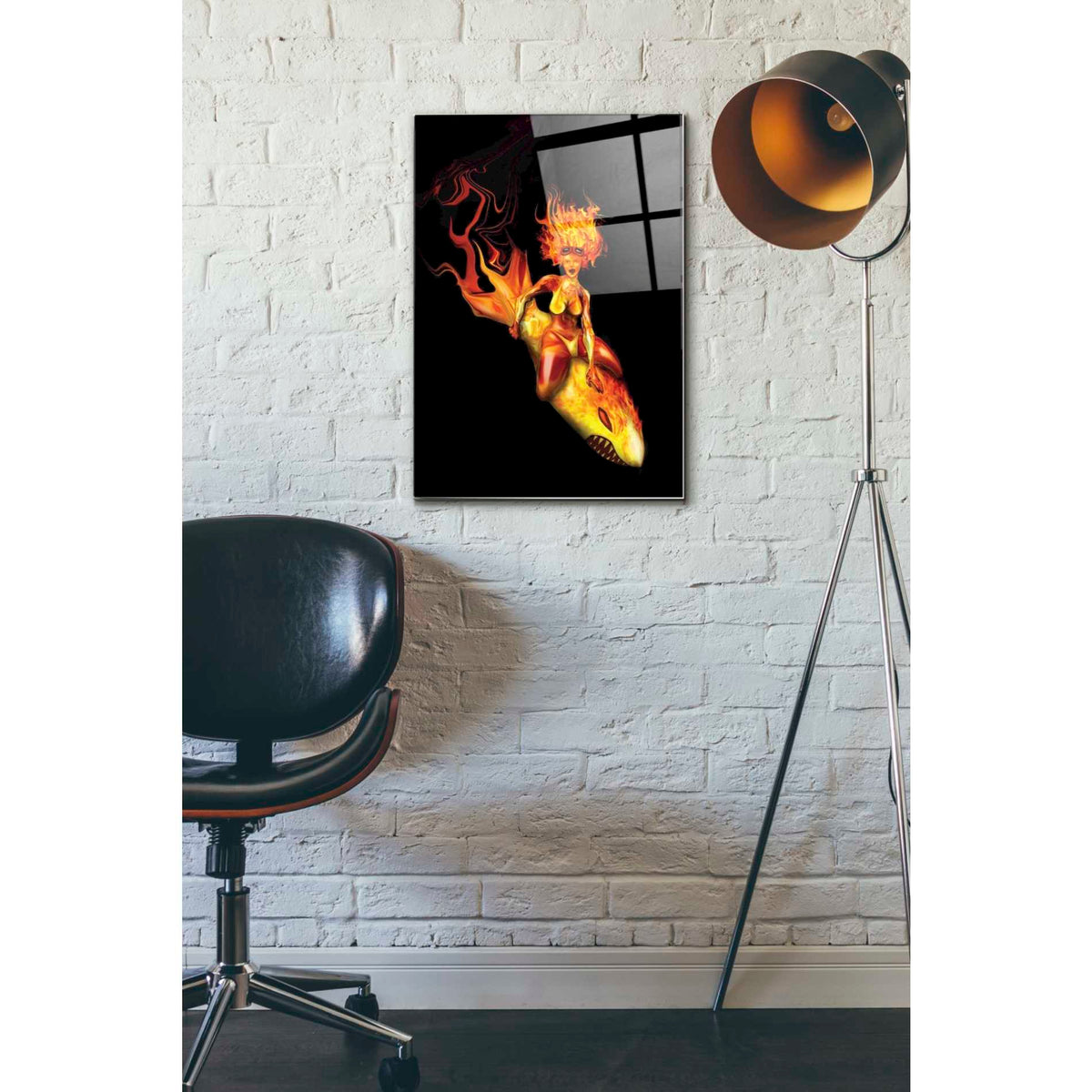 Epic Art 'Bombs Away' by Michael Stewart, Acrylic Glass Wall Art,16x24