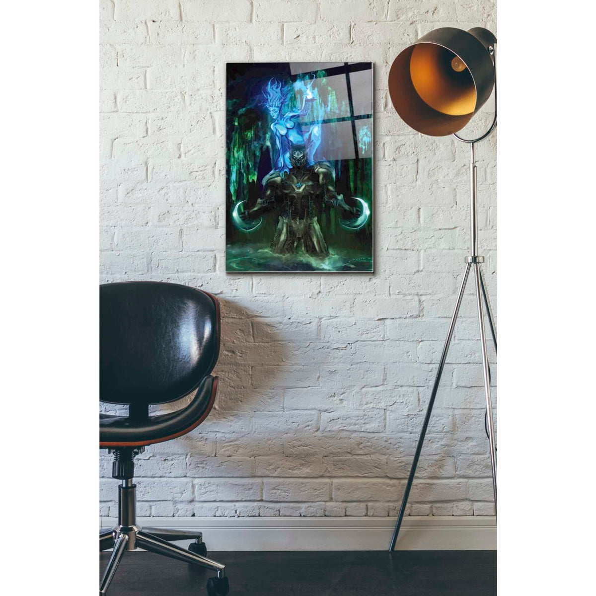 Epic Art 'Chaac' by Michael Stewart, Acrylic Glass Wall Art,16x24
