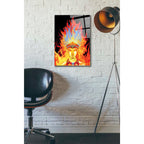 Epic Art 'Totem' by Michael Stewart, Acrylic Glass Wall Art,16x24