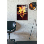 Epic Art 'Trickster' by Michael Stewart, Acrylic Glass Wall Art,16x24
