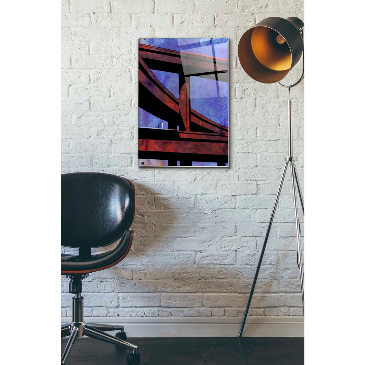 Epic Art "Cars 8" by Giuseppe Cristiano, Acrylic Glass Wall Art,16x24