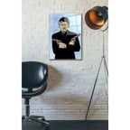 Epic Art "Charles Bronson" by Giuseppe Cristiano, Acrylic Glass Wall Art,16x24