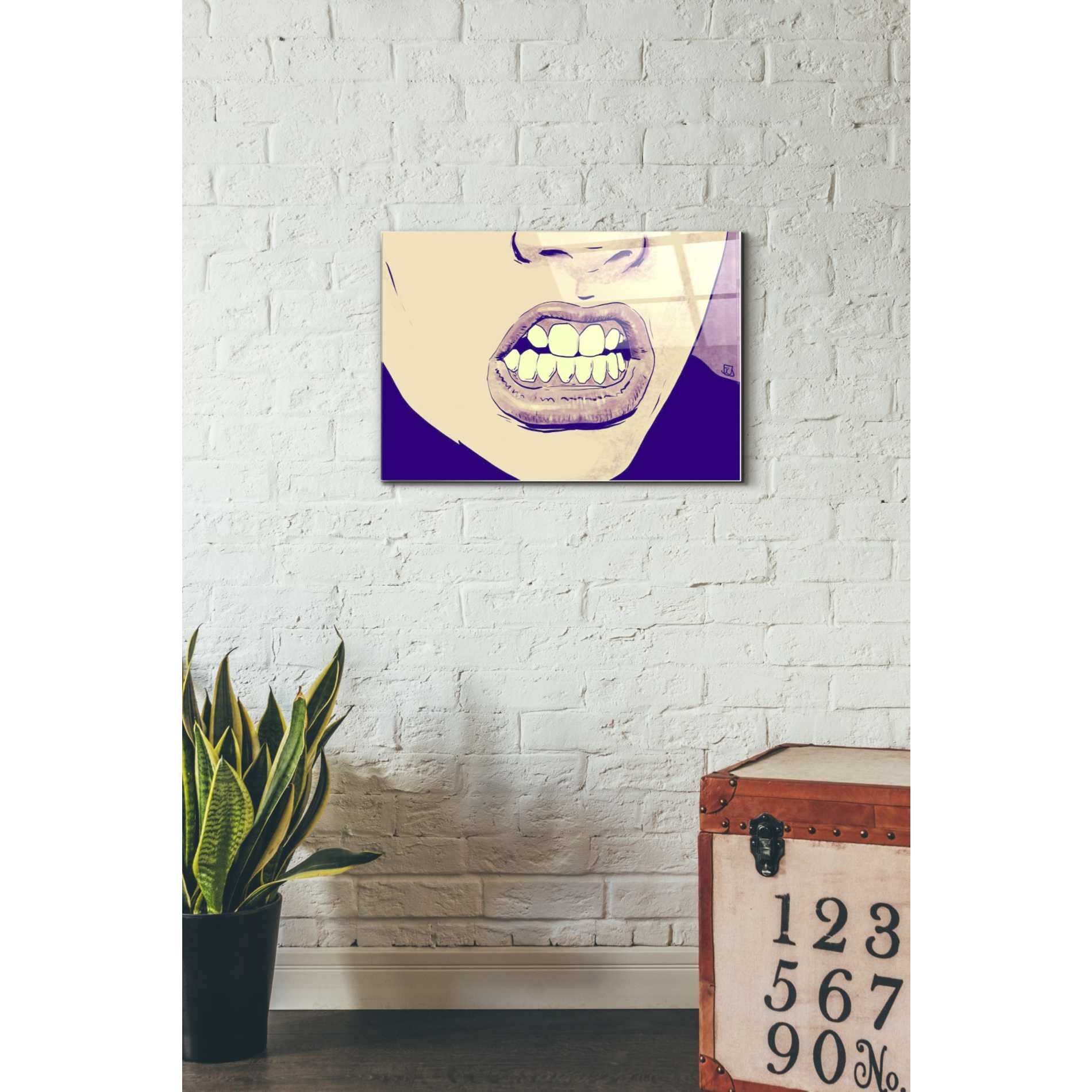 Epic Art "GRRR" by Giuseppe Cristiano, Acrylic Glass Wall Art,16x24