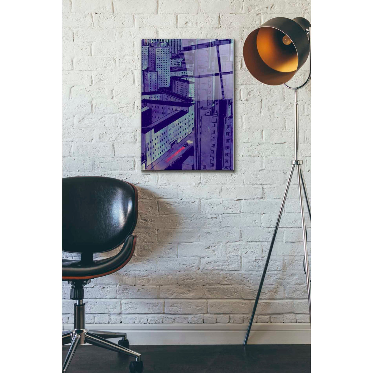Epic Art "Cars 10" by Giuseppe Cristiano, Acrylic Glass Wall Art,16x24