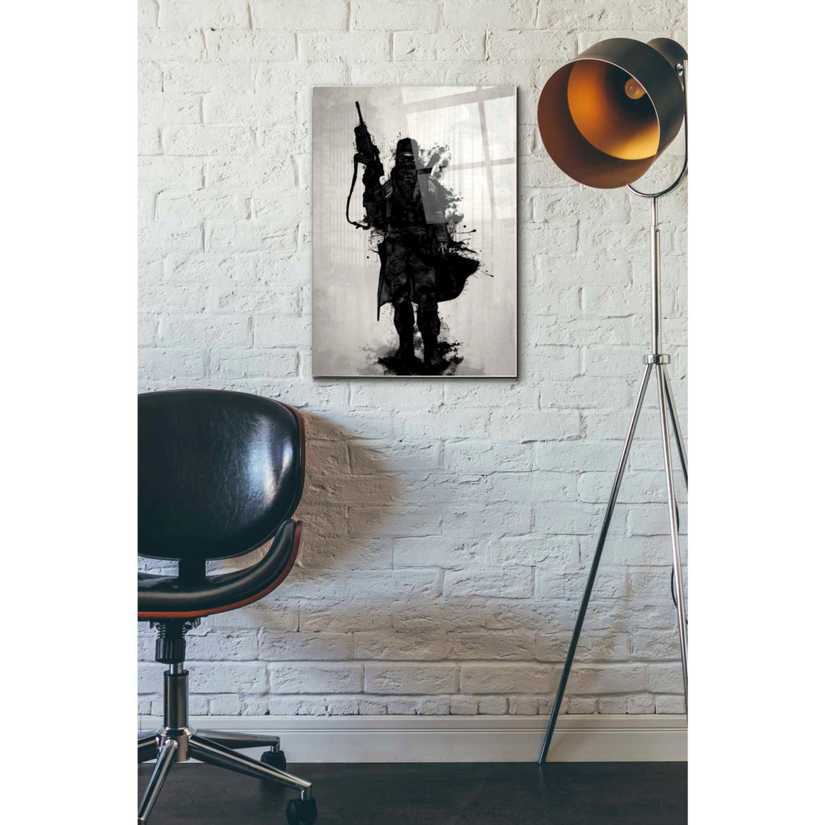 Epic Art 'Post Apocalyptic Warrior' by Nicklas Gustafsson, Acrylic Glass Wall Art,16x24