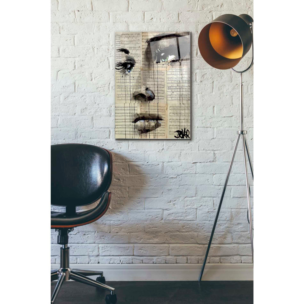 Epic Art 'Shore' by Loui Jover, Acrylic Glass Wall Art,16x24