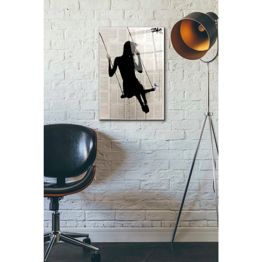 Epic Art 'The Freedom of Sometimes' by Loui Jover, Acrylic Glass Wall Art,16x24