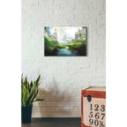 Epic Art 'Peaceful River' by Jonathan Lam, Acrylic Glass Wall Art,16x24