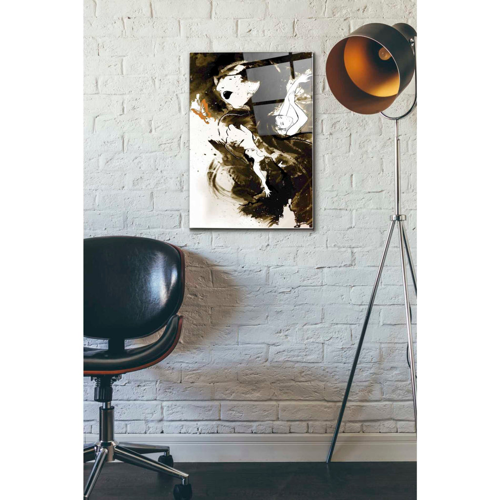 Epic Art 'Fury Fidelity Fate' by Jonathan Lam, Acrylic Glass Wall Art,16x24
