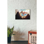 Epic Art 'Hidden Camp' by Jonathan Lam, Acrylic Glass Wall Art,16x24