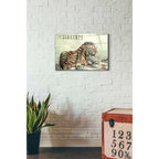 Epic Art 'Tiger Relaxing' by River Han, Acrylic Glass Wall Art,16x24