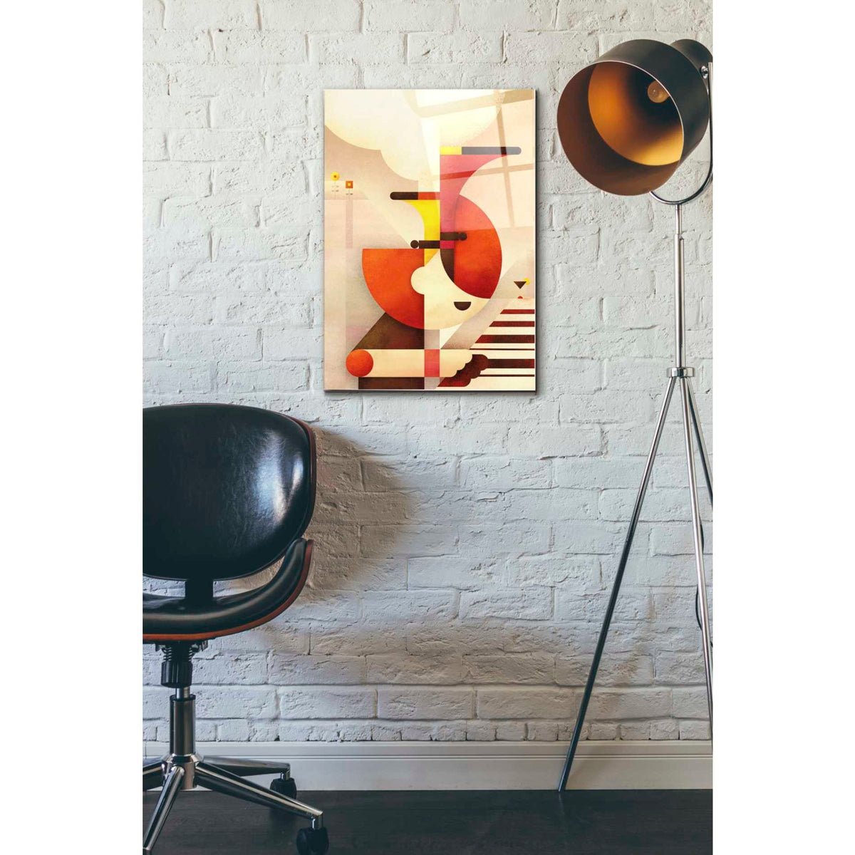 Epic Art 'Jazzman' by Antony Squizzato, Acrylic Glass Wall Art,16x24