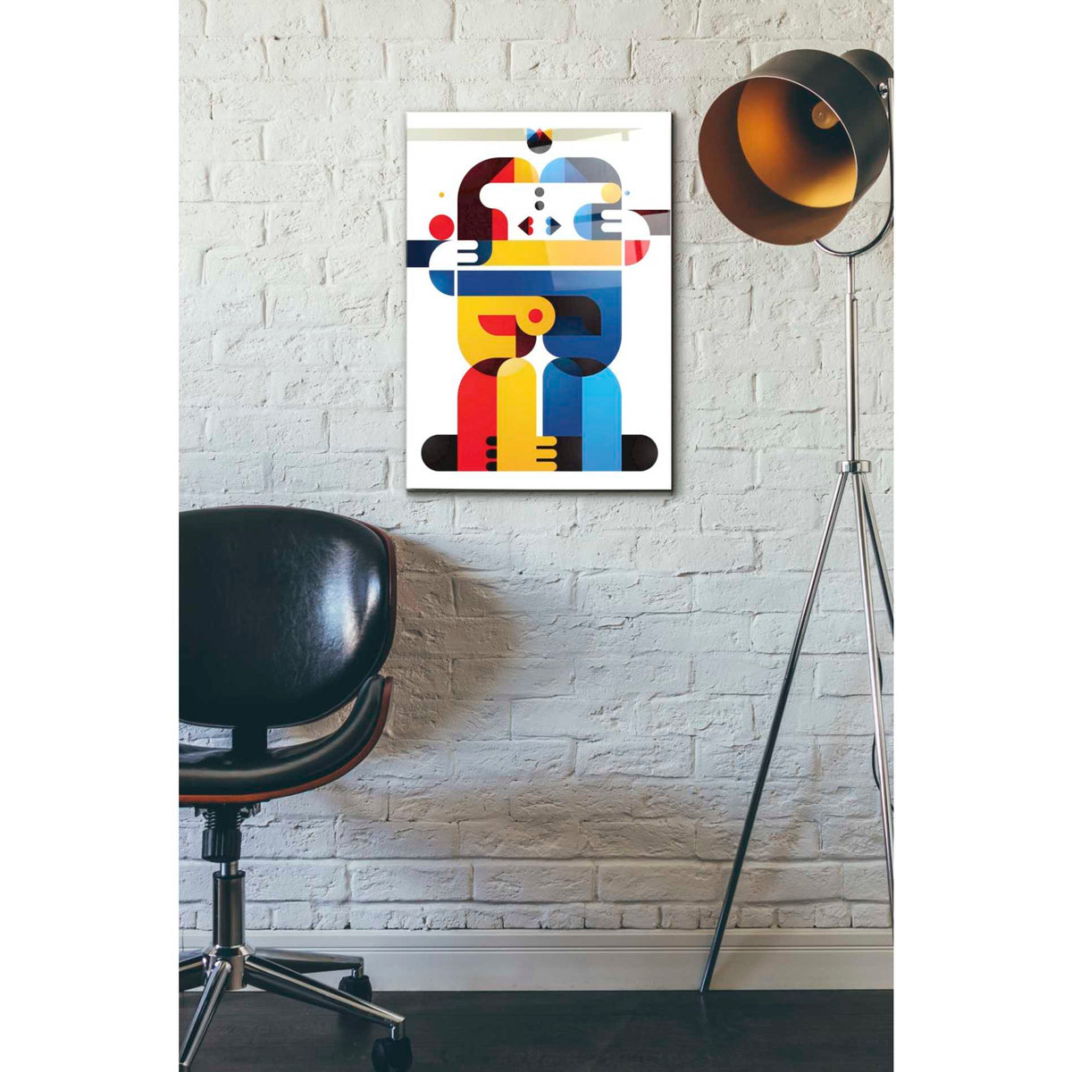 Epic Art 'The Kiss' by Antony Squizzato, Acrylic Glass Wall Art,16x24
