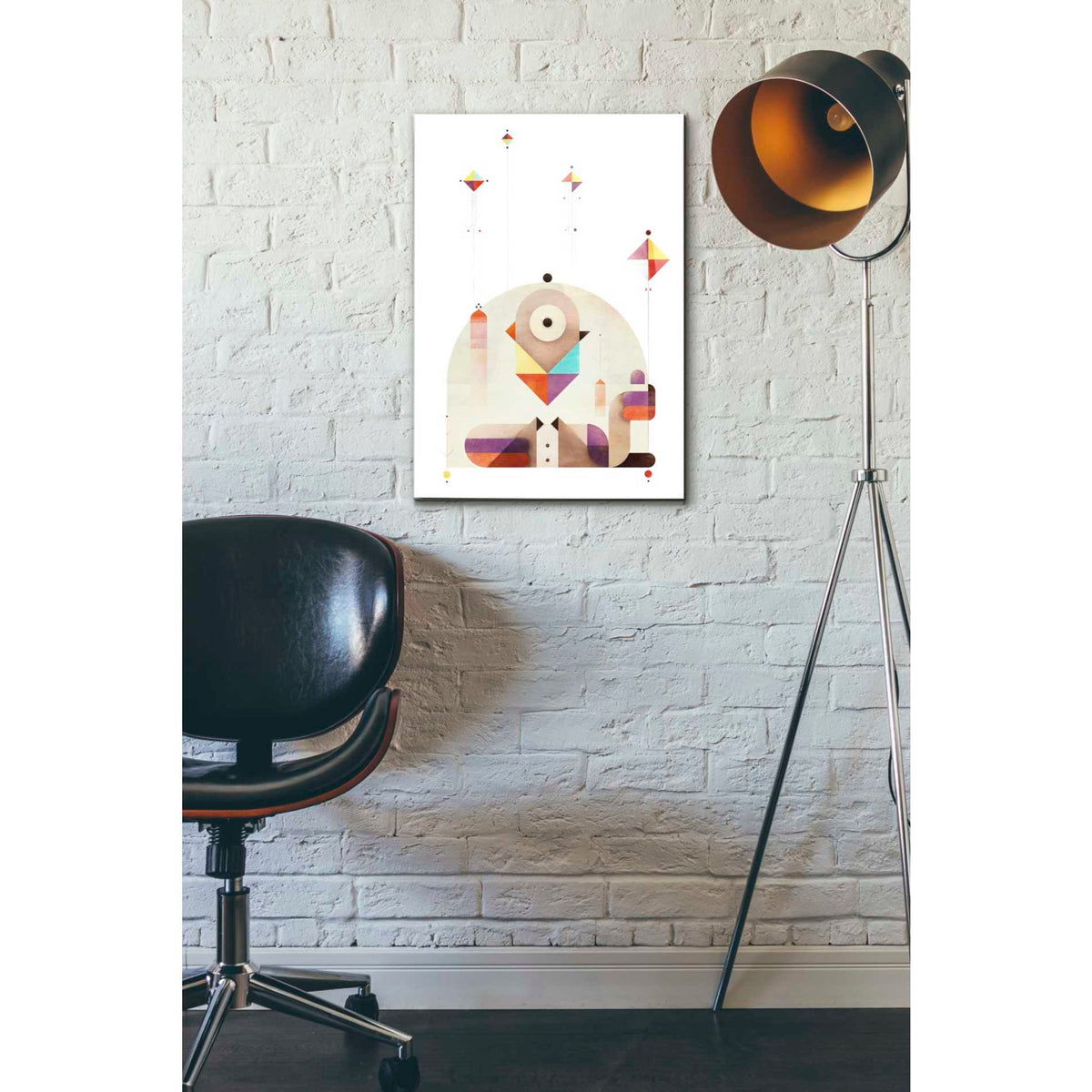 Epic Art 'Kite Master' by Antony Squizzato, Acrylic Glass Wall Art,16x24