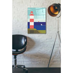 Epic Art 'Lighthouse' by Antony Squizzato, Acrylic Glass Wall Art,16x24