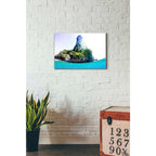 Epic Art 'Tropical Island' by Nicklas Gustafsson, Acrylic Glass Wall Art,16x24