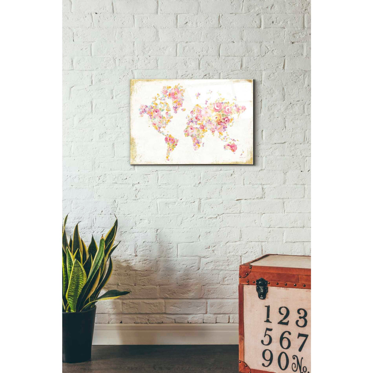 Epic Art 'Midsummer World' by Danhui Nai, Acrylic Glass Wall Art,16x24