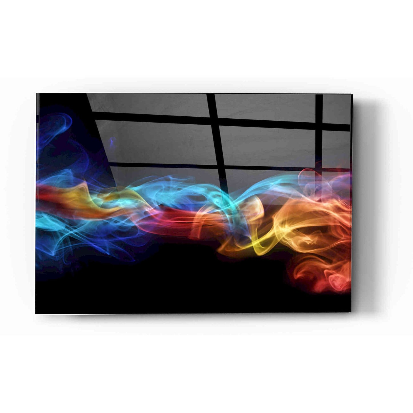 Epic Art 'Dynamic Haze' Acrylic Glass Wall Art,16x24