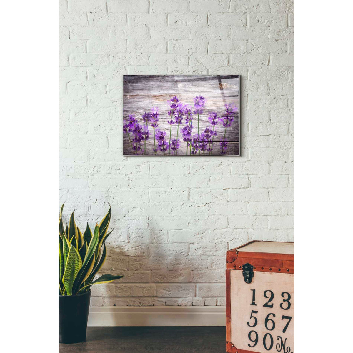 Epic Art "Serene and Rustic" Acrylic Glass Wall Art,16x24