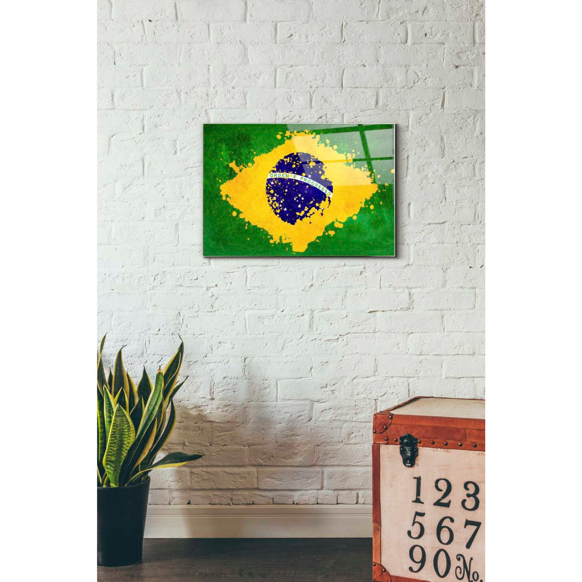 Epic Art "Brazil" Acrylic Glass Wall Art,16x24