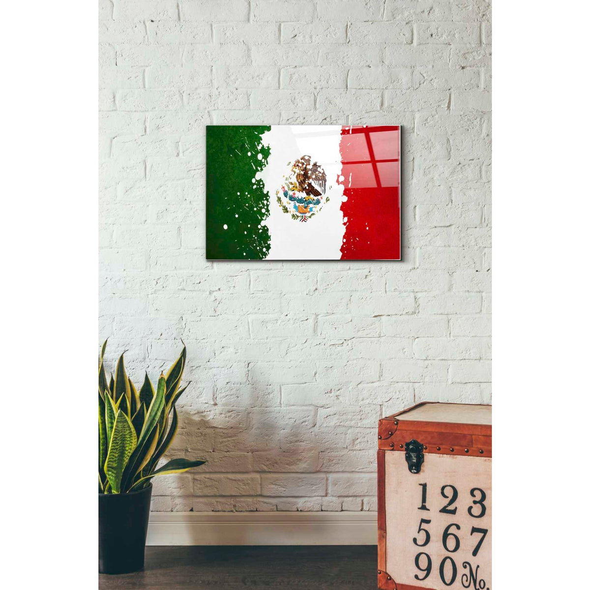 Epic Art "Mexico" Acrylic Glass Wall Art,16x24