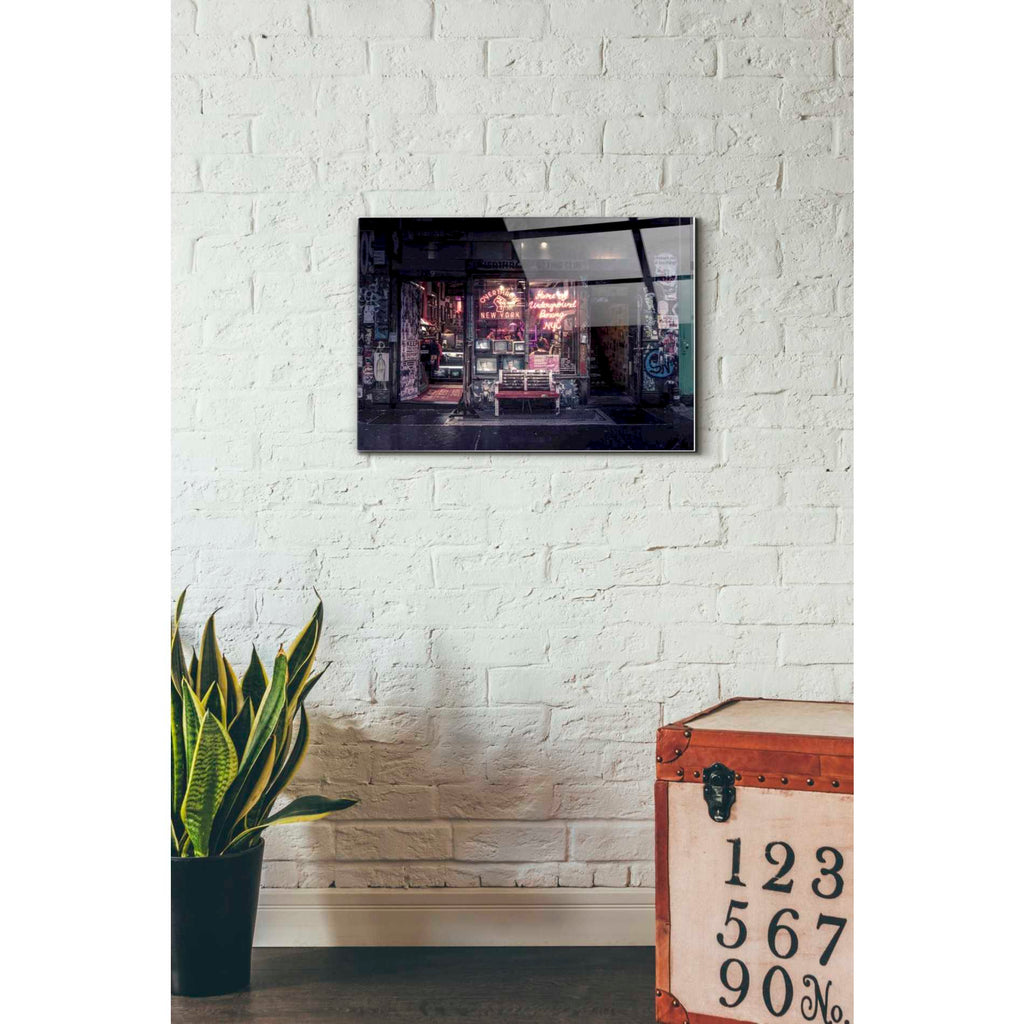 Epic Art 'Underground Boxing Club NYC' by Nicklas Gustafsson, Acrylic Glass Wall Art,16x24