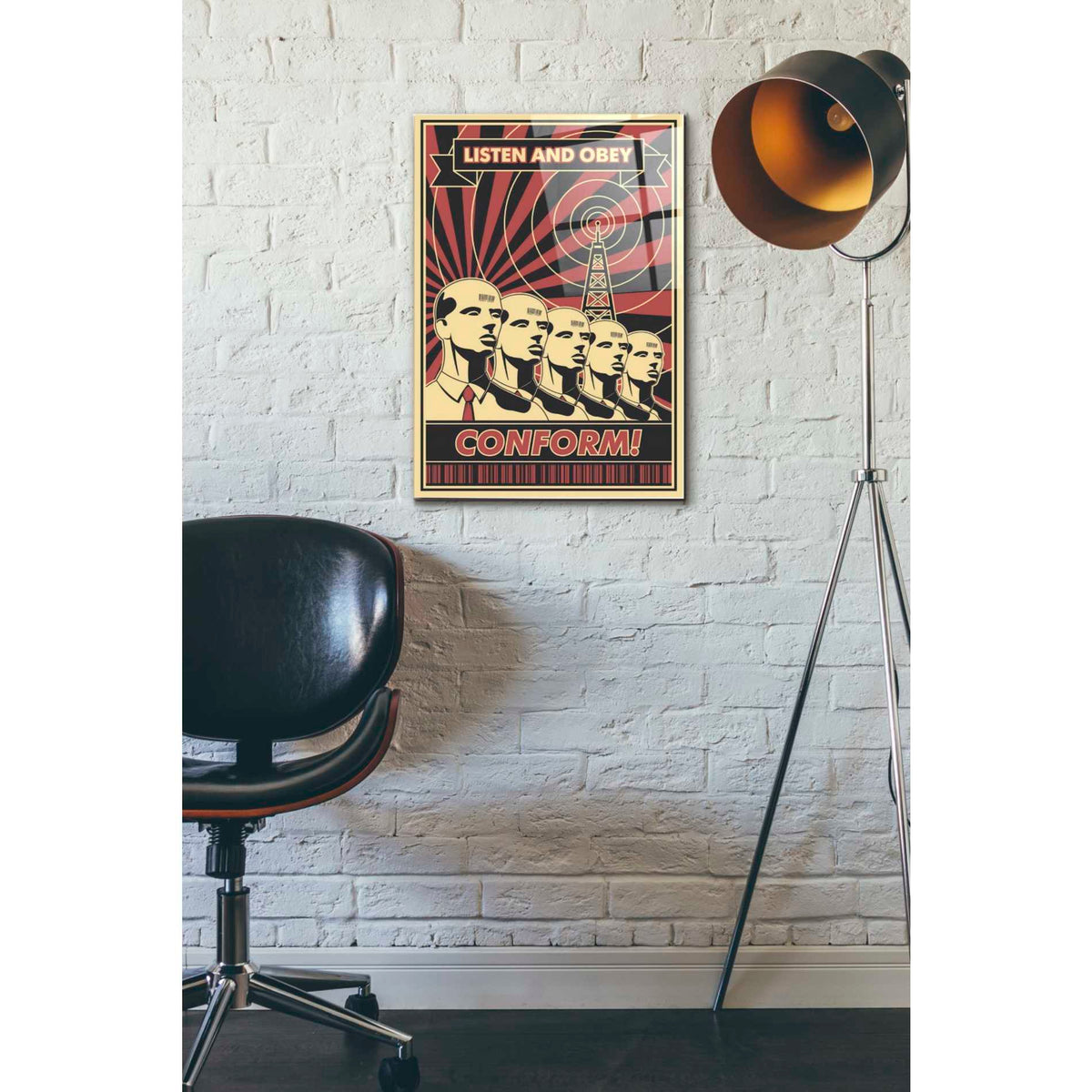 Epic Art 'Conform' Acrylic Glass Wall Art,16x24