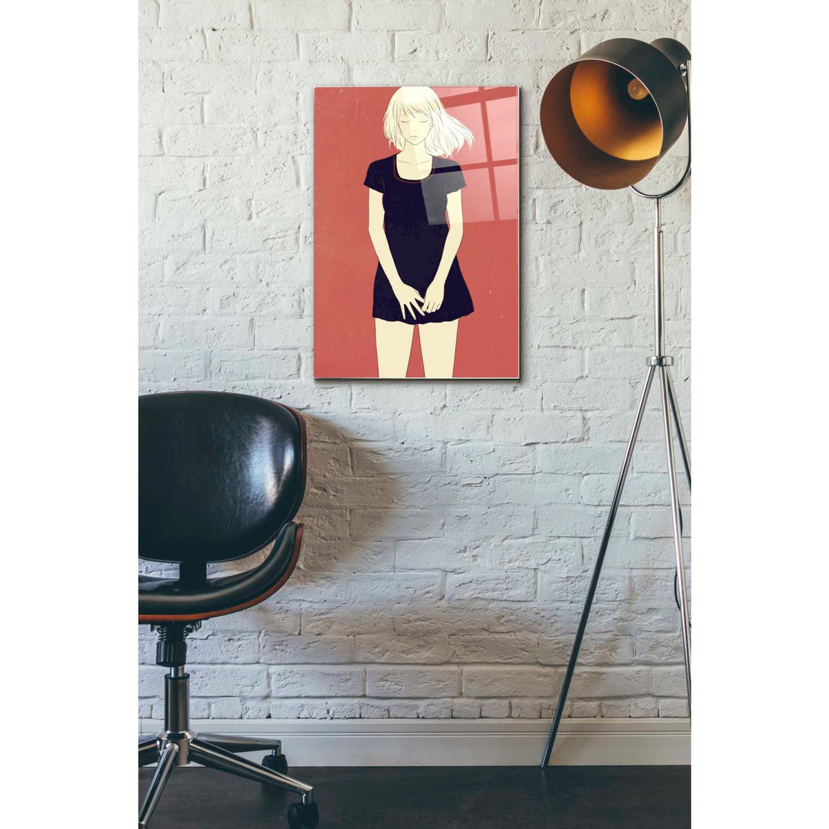 Epic Art 'Meditation' by Sai Tamiya, Acrylic Glass Wall Art,16x24