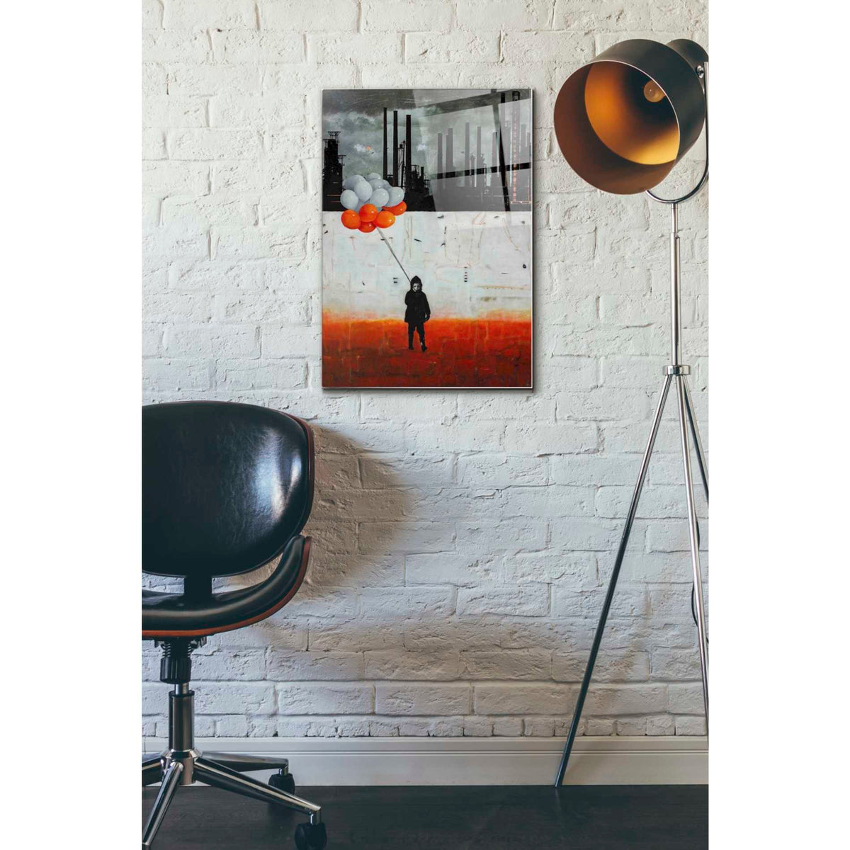 Epic Art 'LIFE ME UP II' by DB Waterman, Acrylic Glass Wall Art,16x24