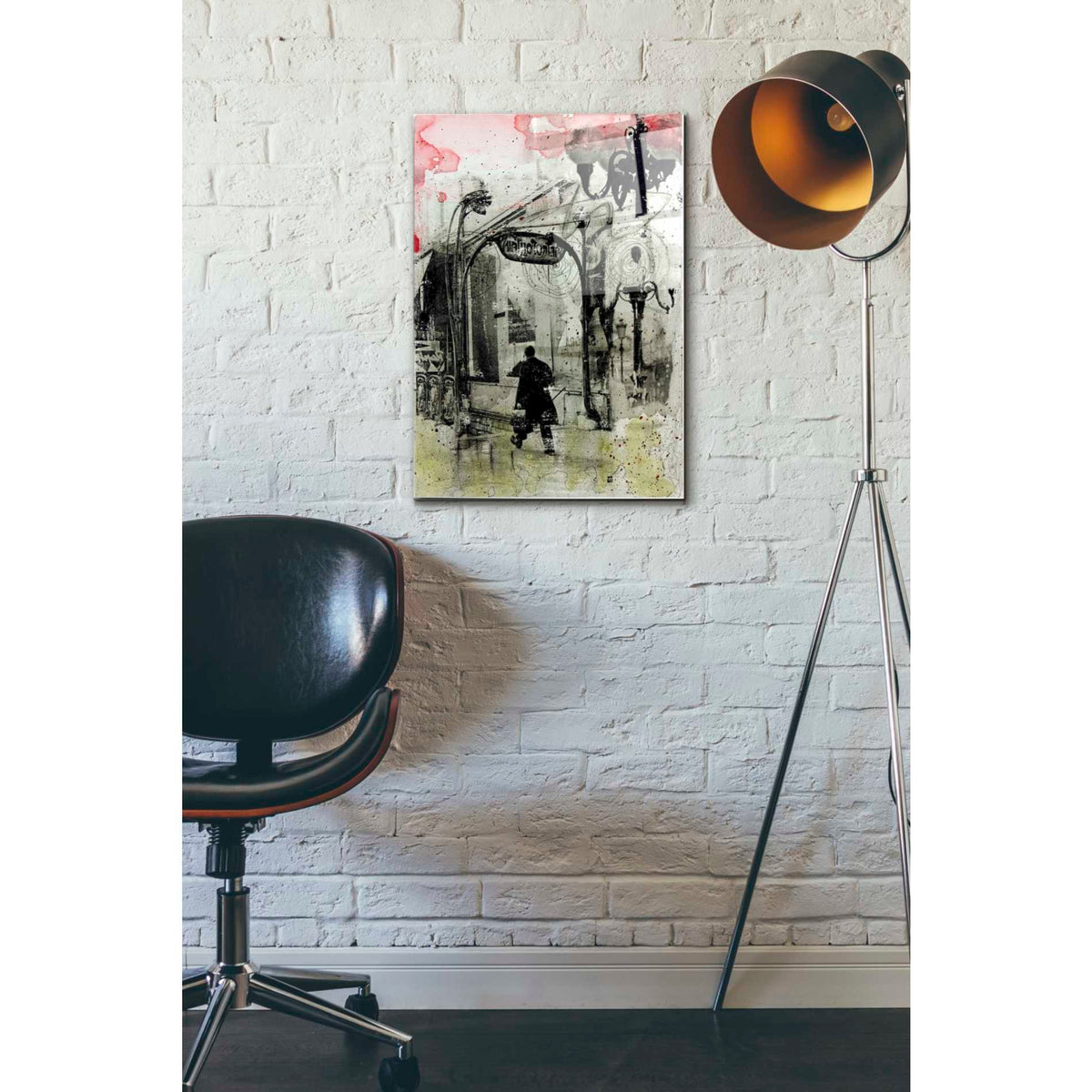 Epic Art 'RUSH HOUR' by DB Waterman, Acrylic Glass Wall Art,16x24