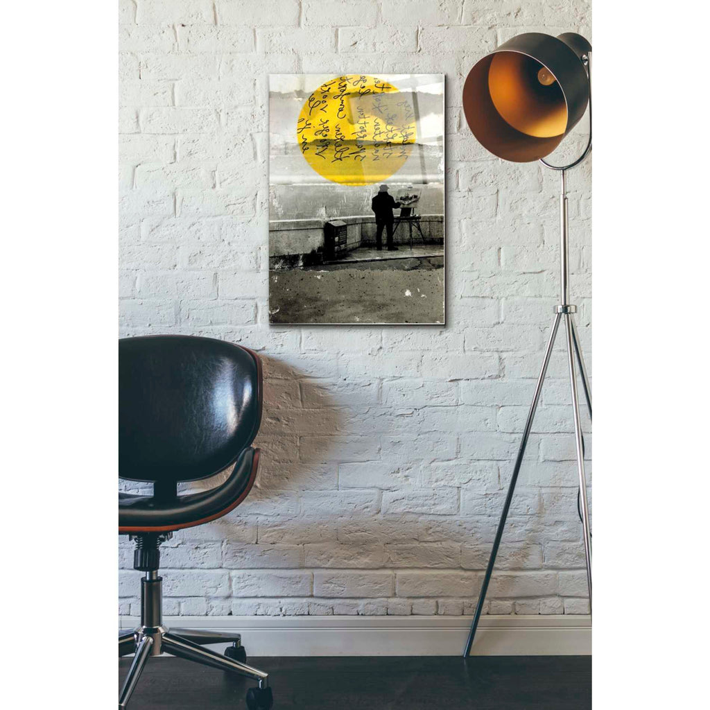 Epic Art 'STREET WITH A VIEW' by DB Waterman, Acrylic Glass Wall Art,16x24