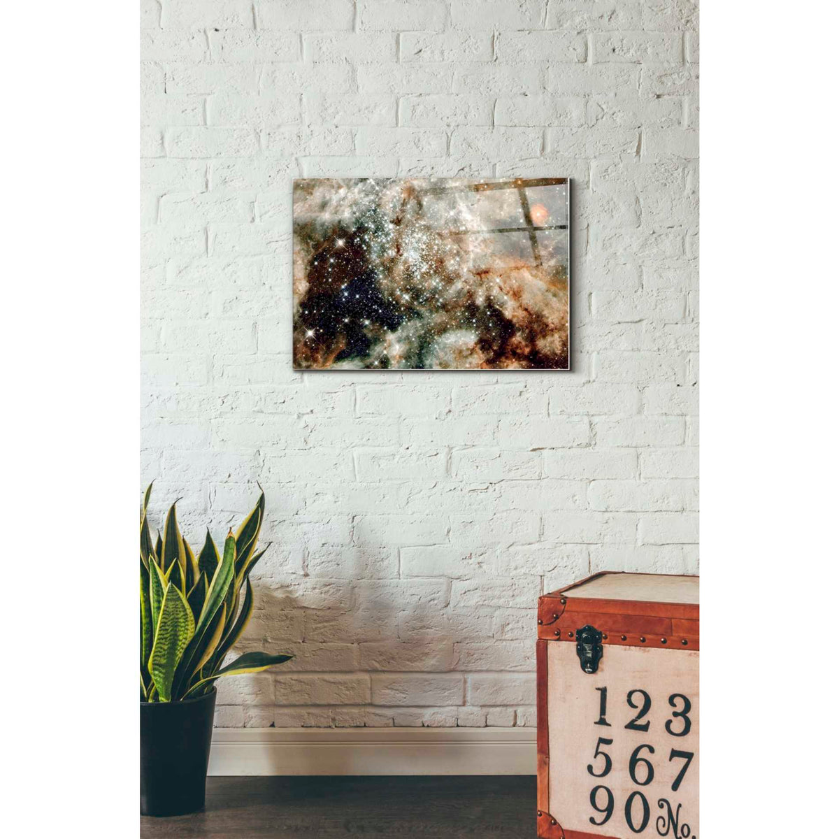 Epic Art '30 Doradus' Hubble Space Telescope Acrylic Glass Wall Art,16x24