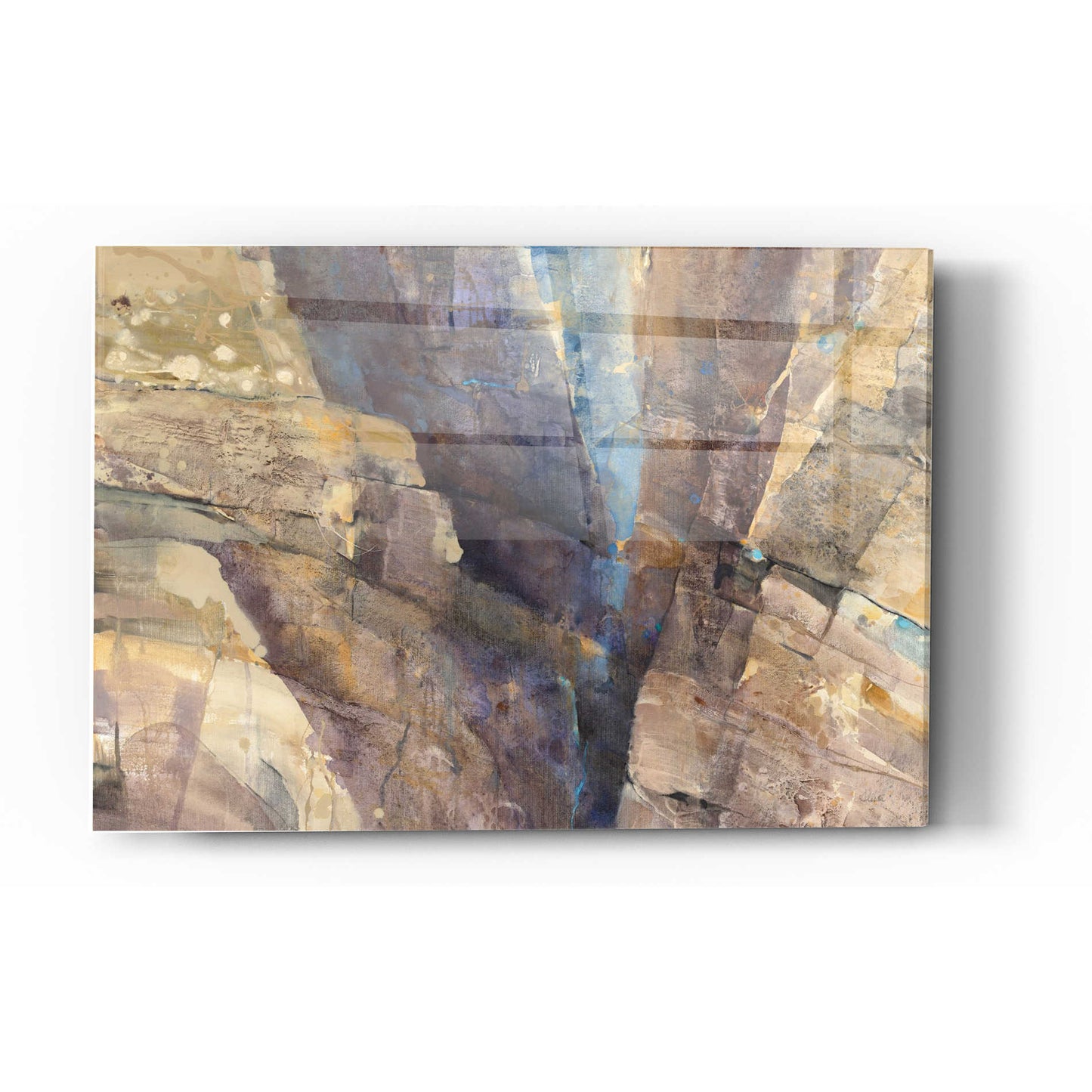 Epic Art 'Canyon II' by Albena Hristova, Acrylic Glass Wall Art,16x24