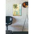 Epic Art 'Ocean Beach I' by Daphne Brissonet, Acrylic Glass Wall Art,16x24