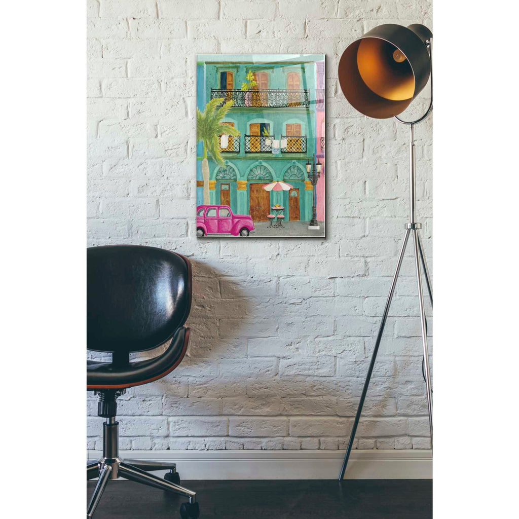 Epic Art 'Havana III' by Elyse DeNeige, Acrylic Glass Wall Art,16x24
