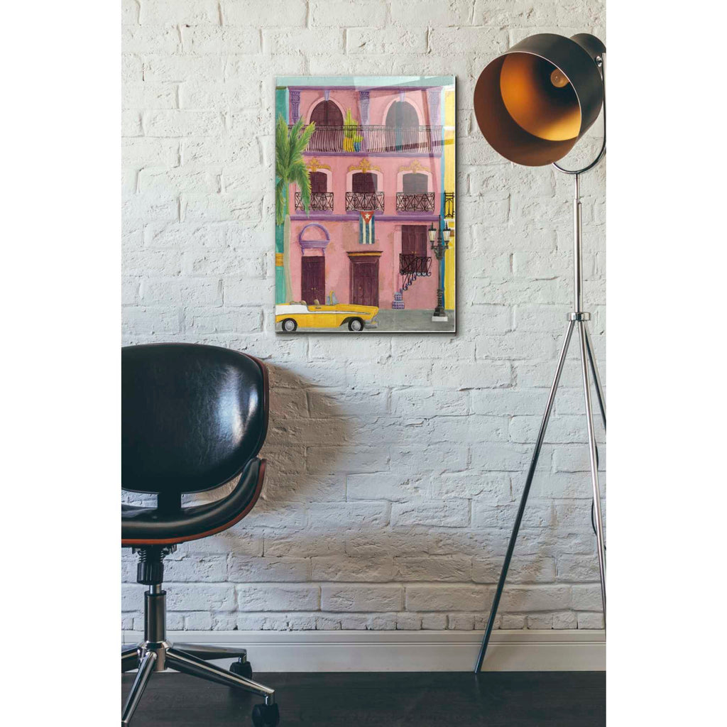 Epic Art 'Havana II' by Elyse DeNeige, Acrylic Glass Wall Art,16x24